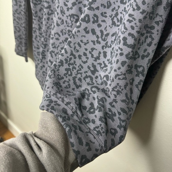 Athleta PURE LUXE LEOPARD PRINT SWEATSHIRT - Picture 7 of 10